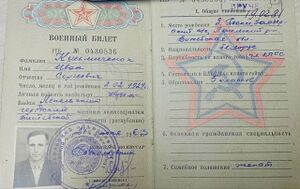 Страницы из военного билета И.С. Кузьмиченок (3).jpg