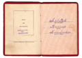 Фото 1 - удостоверение к медали «За отвагу» (Лебедев В.М.).png