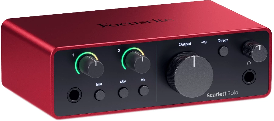 Focusrite Scarlett Solo 4rd Gen