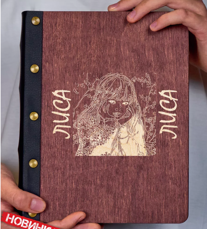 Ежедневник скетчбук на кольцах с Black Pink