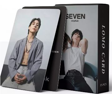 Карточки BTS Jung Kook SEVEN 50 шт. 