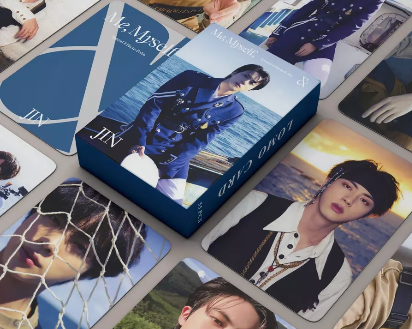 Набор карточек Jin (Джин) (BTS), 55 штук